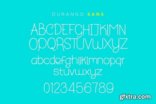 Durango & Ogra Font Duo Font Family - 2 Fonts