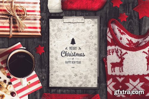 CreativeMarket Christmas Mock-up #27 2023454