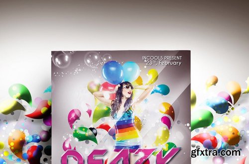 Graphicriver Deazy Club Flyer Template | Events 5733845