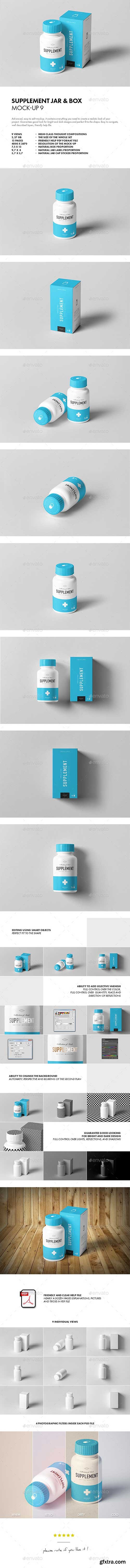 Graphicriver - Supplement Jar & Box Mock-up 9 20920870