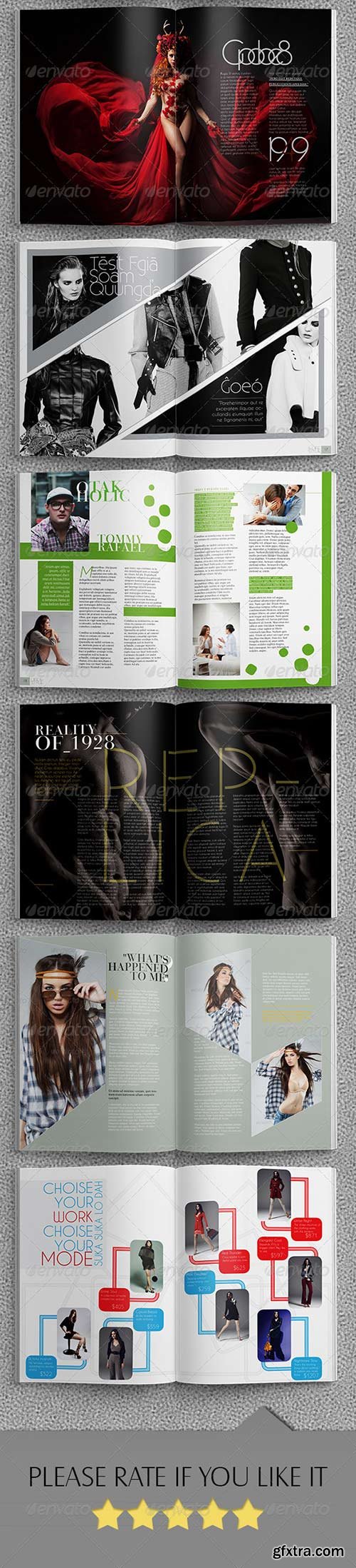 Graphicriver - Indesign Lifestyle Magazine Template 5956124