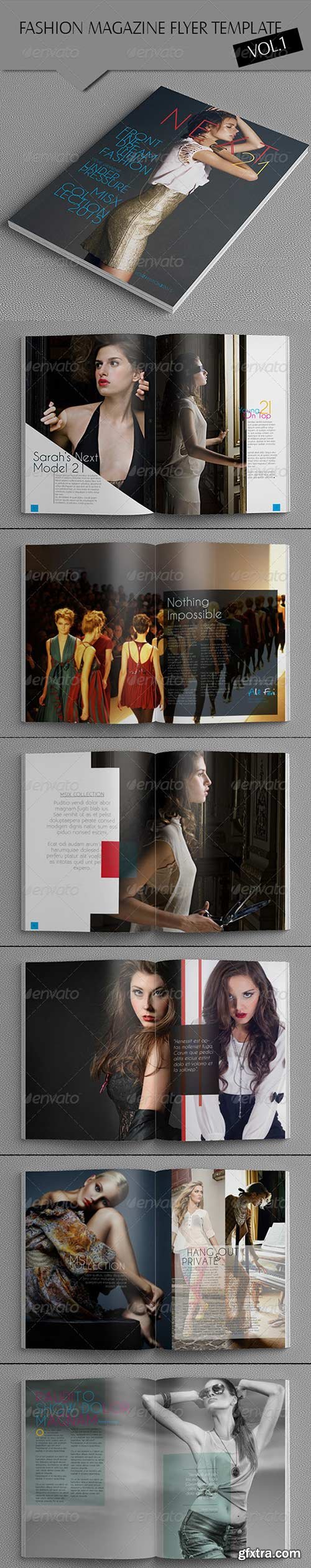 Graphicriver - Indesign Fashion Magazine Template 5829082