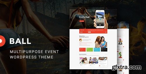 ThemeForest - Ball v1.0.0 — eSports / Gaming / Entertainment / Event / Portfolio WP Theme 19596698