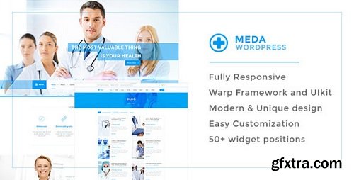 ThemeForest - Meda v1.0.1 — Health and Medical Responsive WordPress Theme For Hospitals, Doctors, Clinics & Blogs 19299711