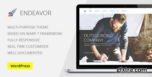 ThemeForest - Endeavor v1.5 — Multipurpose Corporate WordPress Theme