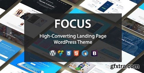 ThemeForest - Focus High v1.0.1 - Converting Landing Page WordPress Theme 19643841