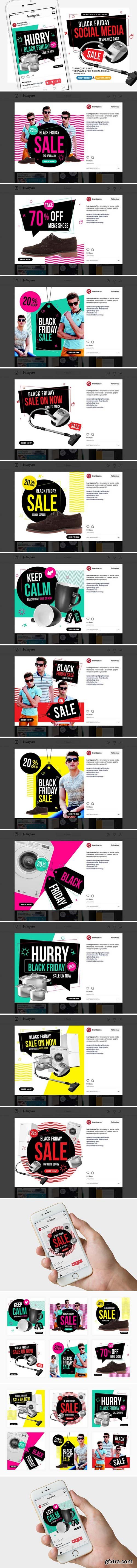 CM - Black Friday Social Media Templates 1955381