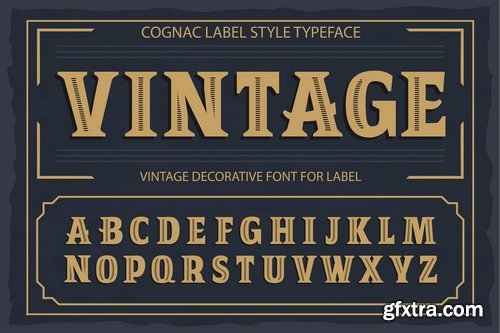 CM - Vintage OTF and vector font 1975357