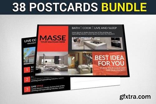 CM - 38 Business Postcards Bundle 1377689