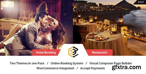 ThemeForest - Restaurant and Hotel WordPress Theme - Pearl v2.7 16562904