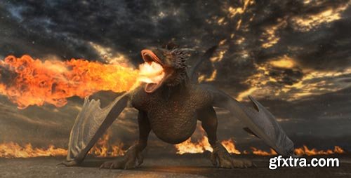 Videohive - Dragon Logo Reveal - 20408968