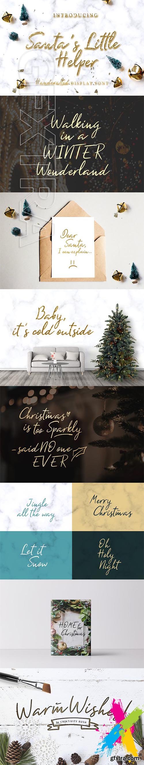 CreativeMarket - Santas Little Helper 2032804