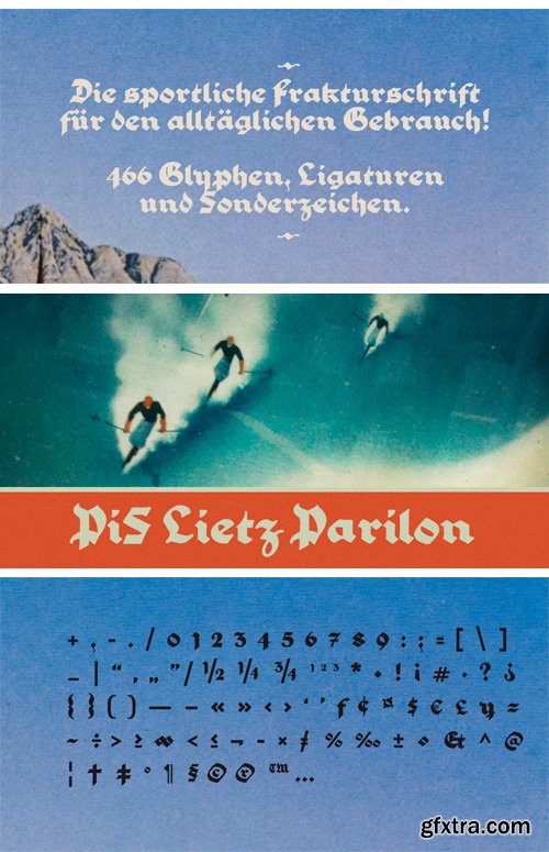 PiS LIETZ Parilon Font