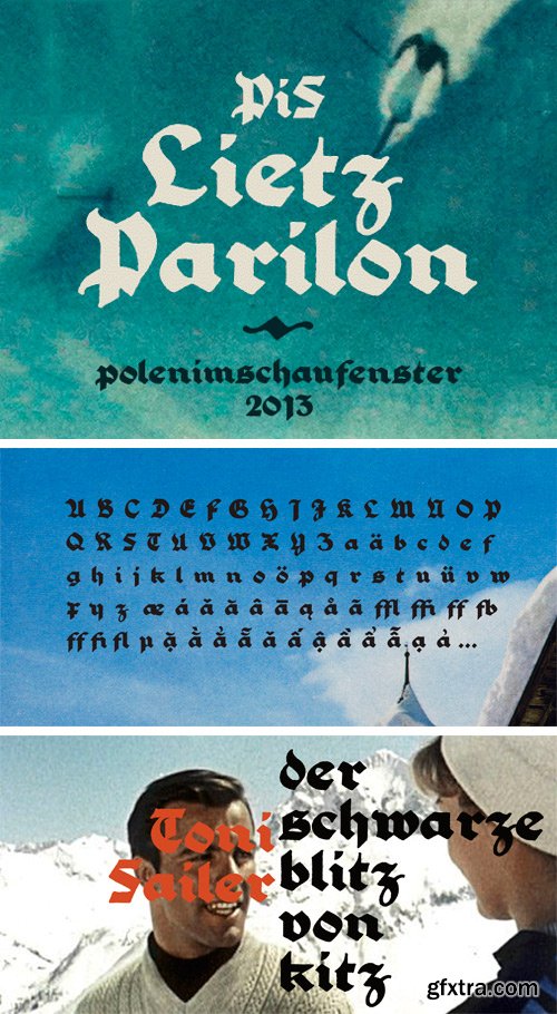 PiS LIETZ Parilon Font