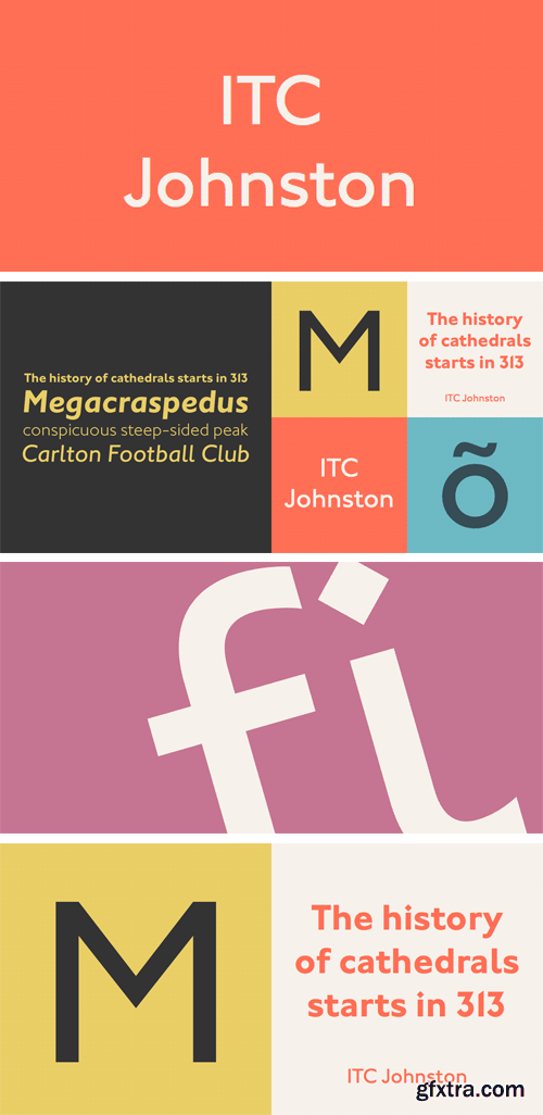 ITC Johnston Font Family