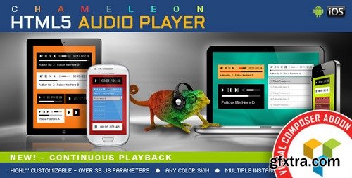 CodeCanyon - Visual Composer Addon - Chameleon Audio Player v1.2.7 - 13116668