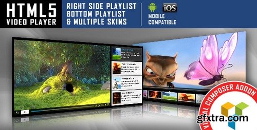 CodeCanyon - Visual Composer Addon - HTML5 Video Player v1.2.4 - 12713658