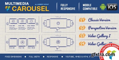 CodeCanyon - Visual Composer Addon - Multimedia Carousel v1.3.2 - 13080643