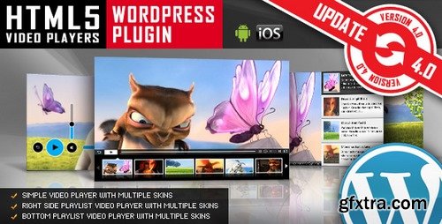 CodeCanyon - HTML5 Video Player WordPress Plugin v4.7.3.1 1613464