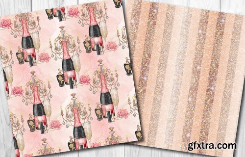 CreativeMarket NYE Fashion Seamless Pattern Pack 2026087