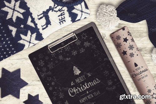 CreativeMarket Christmas Mock-up #29 2023612