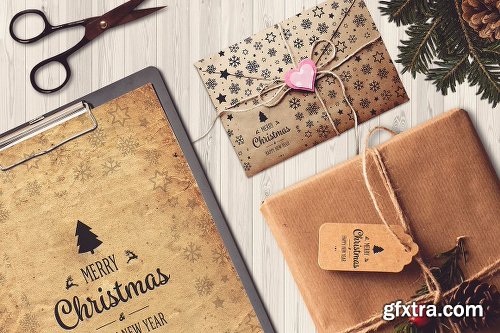 CreativeMarket Christmas Mock-up #28 2023509