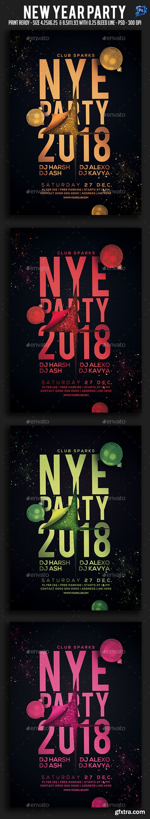 GR - New Year Party Flyer 20952961