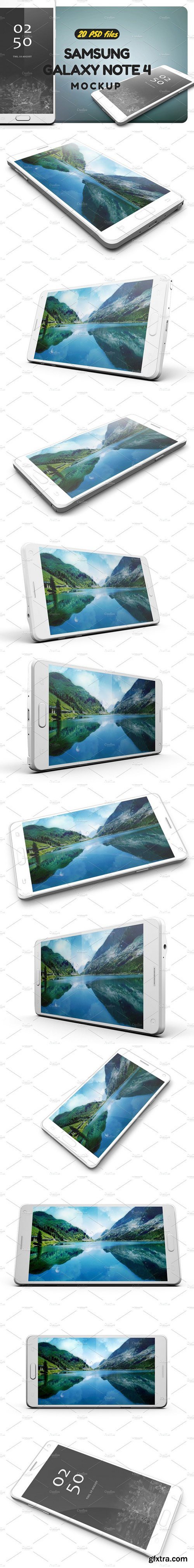 CM - Samsung Galaxy Note 4 Mock-up 1990367