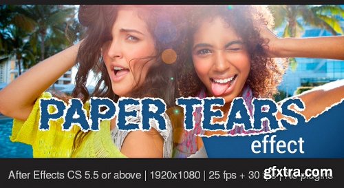 Videohive Paper Tears 11333428