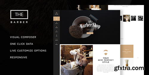 ThemeForest - The Barber Shop v1.6.5 - One Page Theme For Hair Salon 13741313