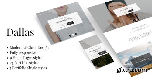 ThemeForest - Dallas v1.4.1 - Minimal Portfolio & Business Theme 15761331