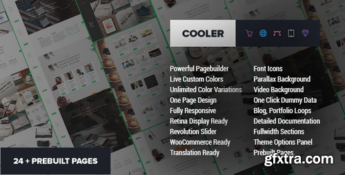 ThemeForest - Cooler v1.3 - Ultimate MultiPurpose WP Theme 8905656