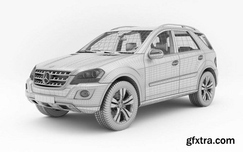 Mercedes-Benz ML 500 3d Model