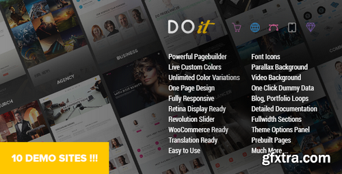 ThemeForest - DOIT v1.4 - Creative MultiPurpose Theme 8173631