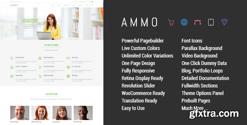 ThemeForest - Ammo v1.5.1 - Corporate MultiPurpose Theme 7904832