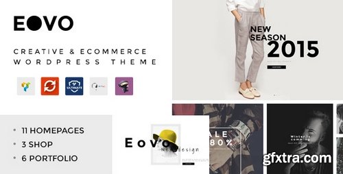 ThemeForest - EOVO v1.6 - Creative & eCommerce WordPress Theme 16554455