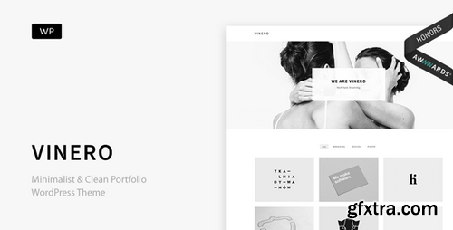 ThemeForest - Vinero v2.1 - Very Clean and Minimal Portfolio WordPress Theme 16796397