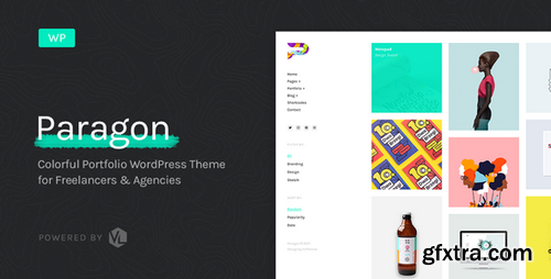 ThemeForest - Paragon v1.4 - Colorful Portfolio for Freelancers & Agencies 19428532