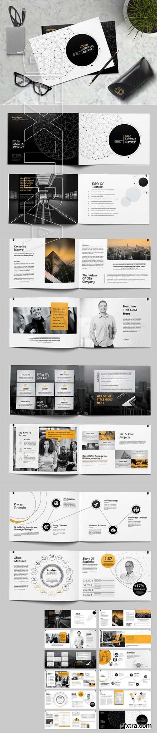 CreativeMarket - Landscape Brochure 24 Page 2035550