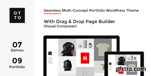 ThemeForest - OTTO v1.4 - WordPress with AJAX Multi-Concept Portfolio 11542272