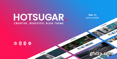 ThemeForest -HotSugar v1.0.2 | Responsive WordPress Blog Theme 17801432