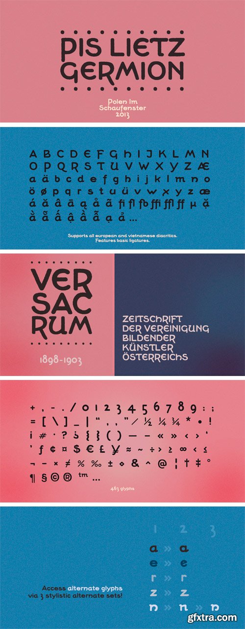 PiS LIETZ Germion Font