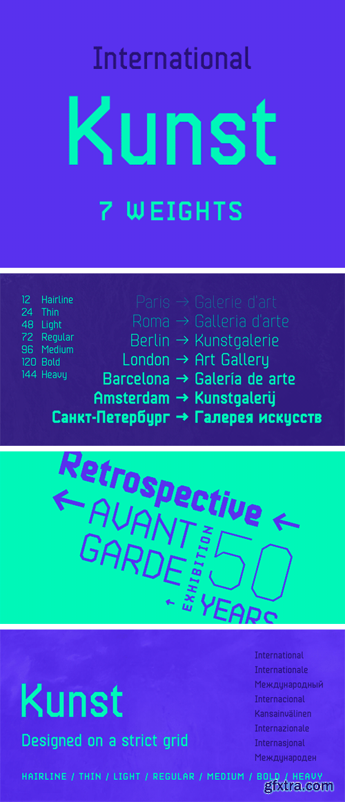 Kunst Font Family