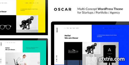 ThemeForest - OSCAR v1.0 - Multi Concept Creative Portfolio / Agency WordPress Theme 19031989