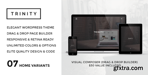 ThemeForest - TRINITY v1.9.3 - WordPress Responsive One Page Parallax 8192760