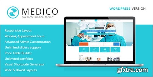 ThemeForest - Medico v1.5.1 - Medical & Health WordPress Theme 5819763