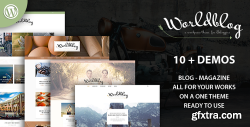 ThemeForest - Worldblog v1.0 - WordPress Blog and Magazine Theme 20592441