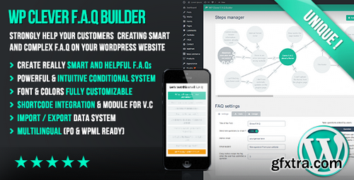 CodeCanyon - WP Clever FAQ Builder v1.34 - Smart support tool for Wordpress - 16635796