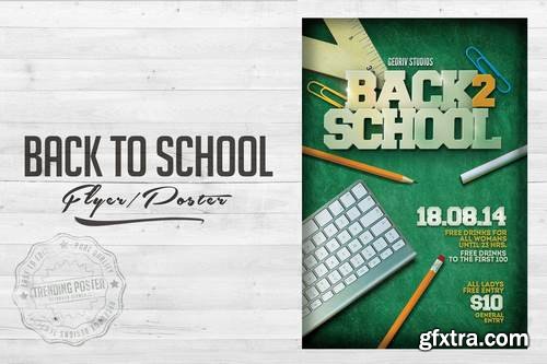 Back To School Flyer Poster