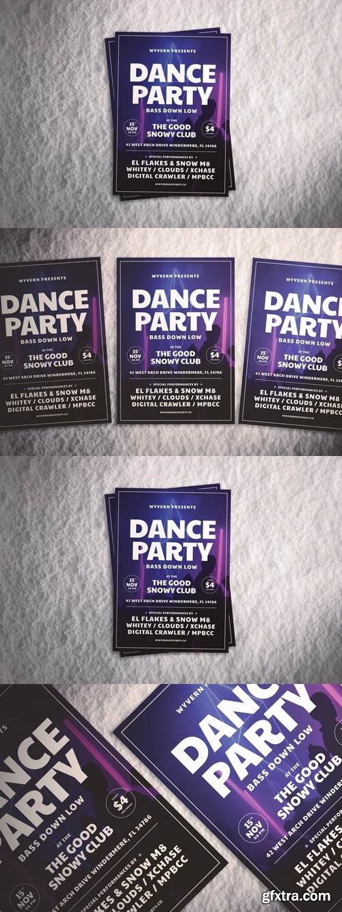 Dance Party Flyer